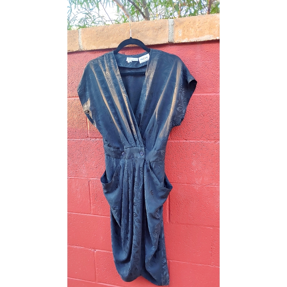 ♠️SOLD♠️ VTG Oleg Cassini Silk Dress